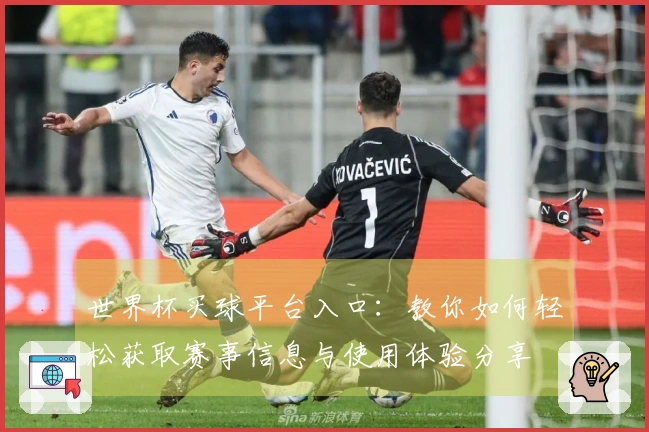 世界杯买球平台入口：教你如何轻松获取赛事信息与使用体验分享