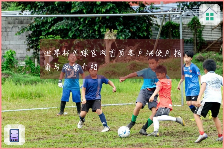 世界杯买球官网首页客户端使用指南与功能介绍